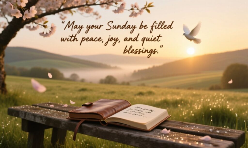 Inspirational Sunday Blessings Quotes for a Peaceful Day