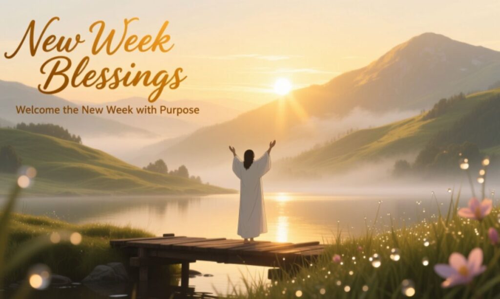 Inspirational New Week Blessings for Morning Motivation