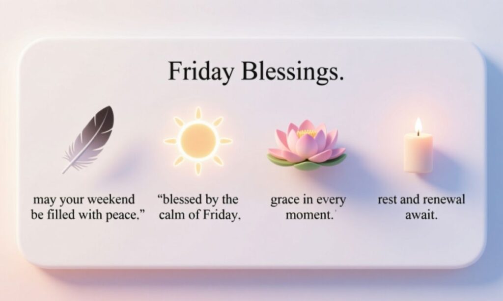 Short Friday Blessings Quotes