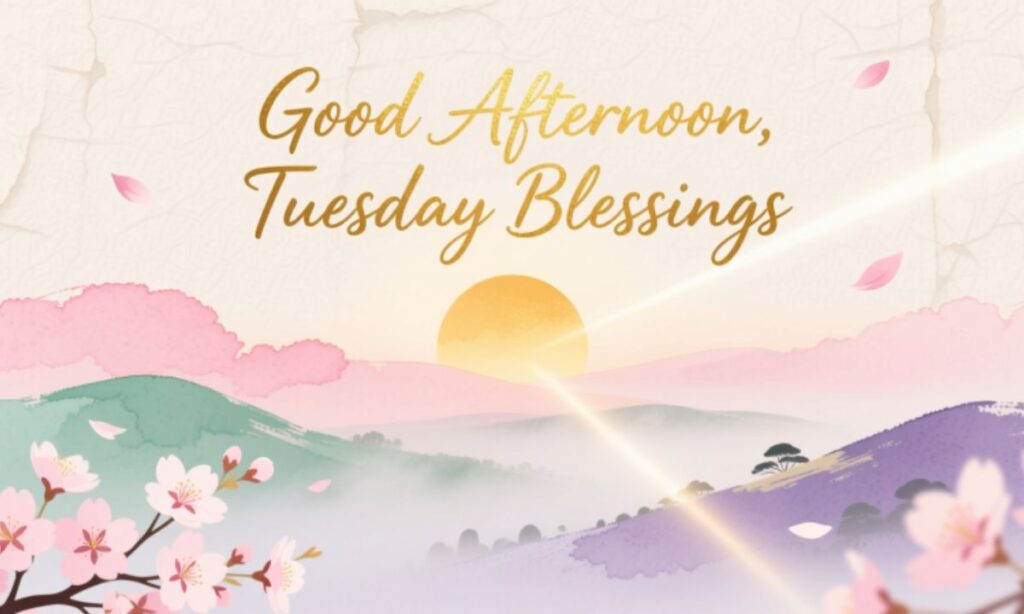 good-afternoon-tuesday-blessings