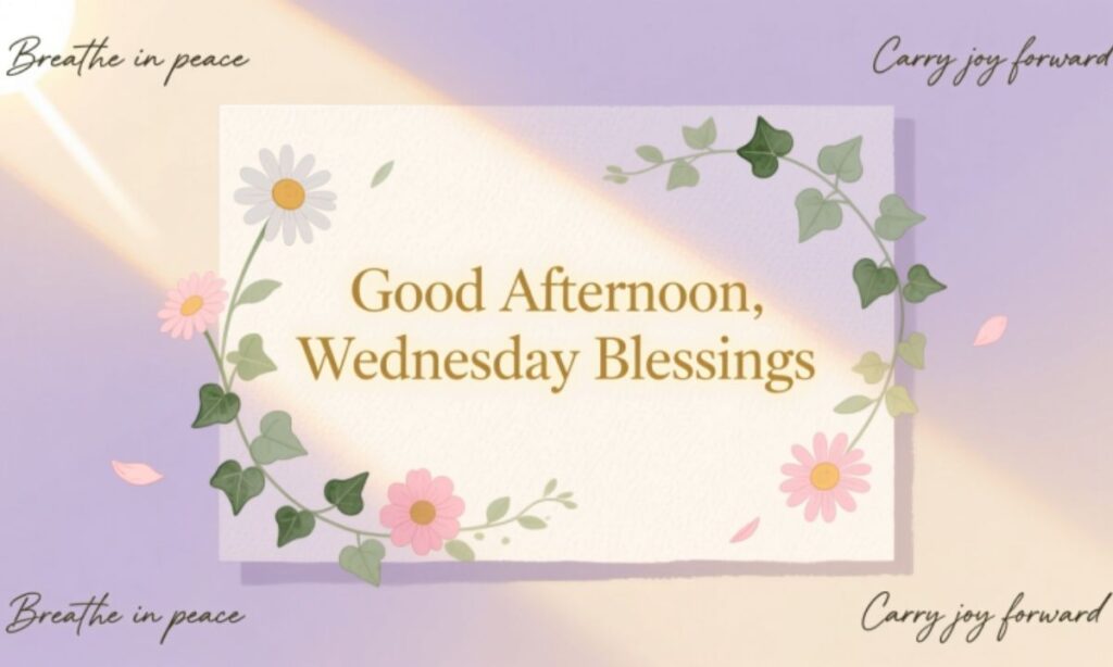 good-afternoon-wednesday-blessings
