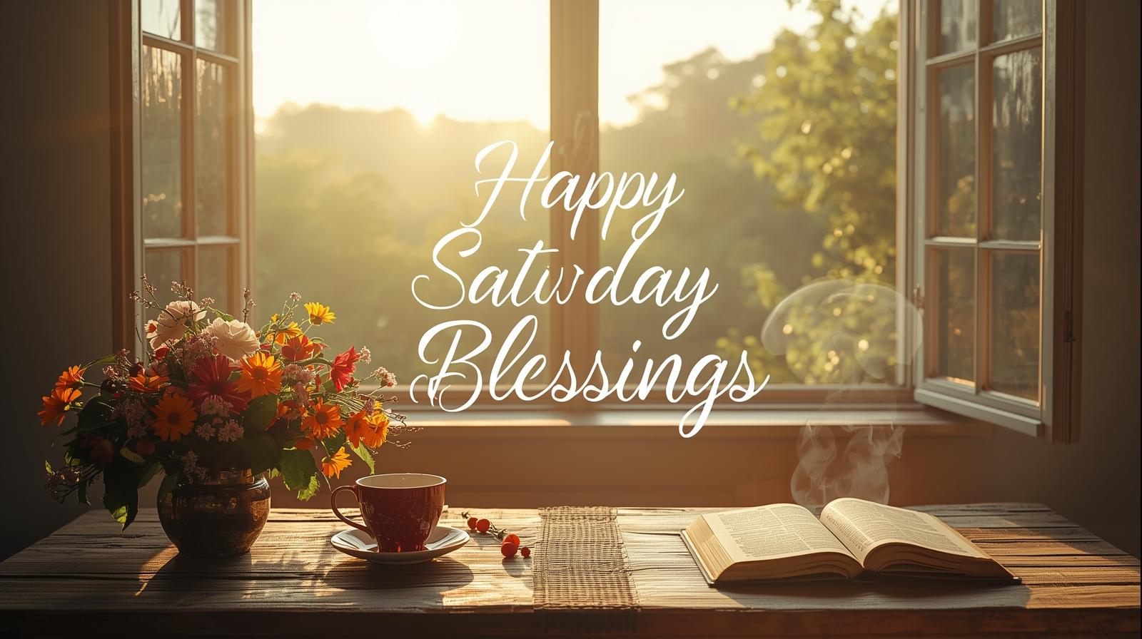 Happy Saturday Blessings