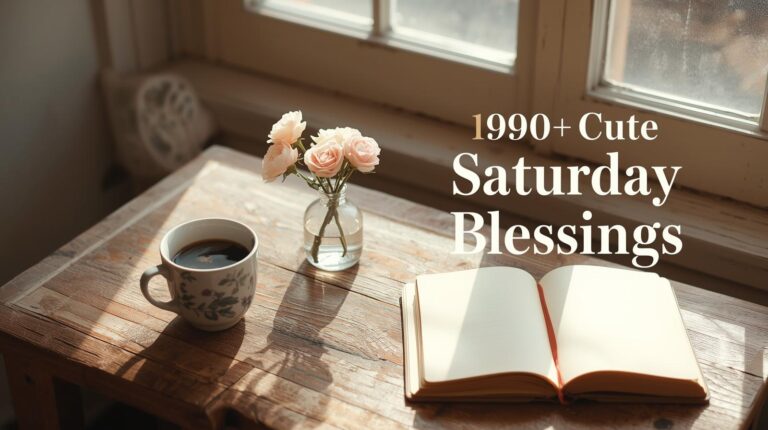cute saturday blessings