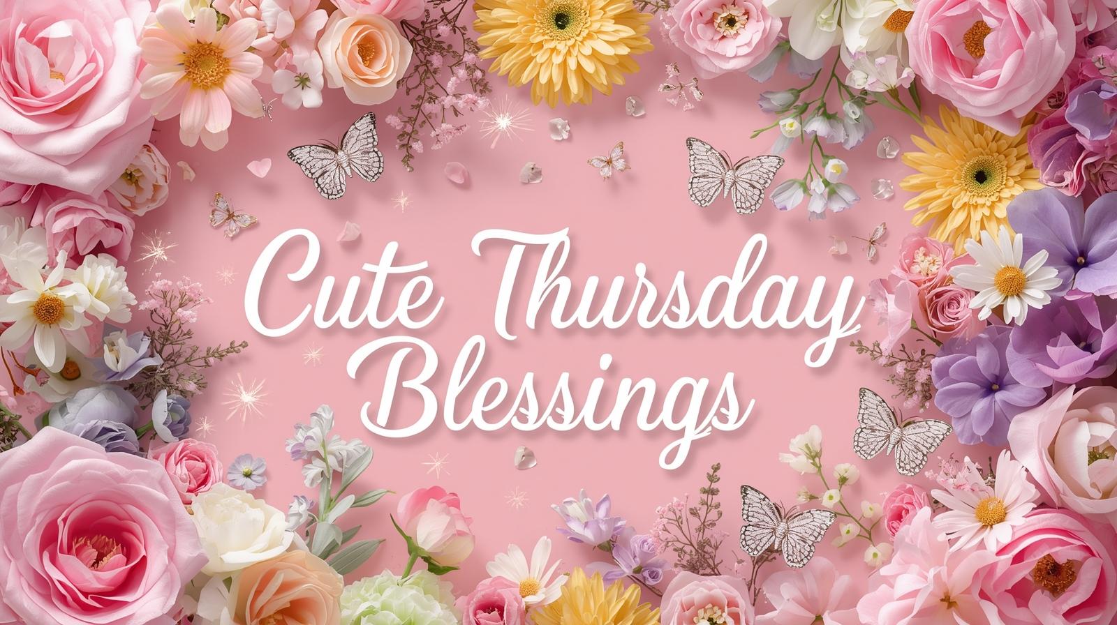 cute thursday blessings
