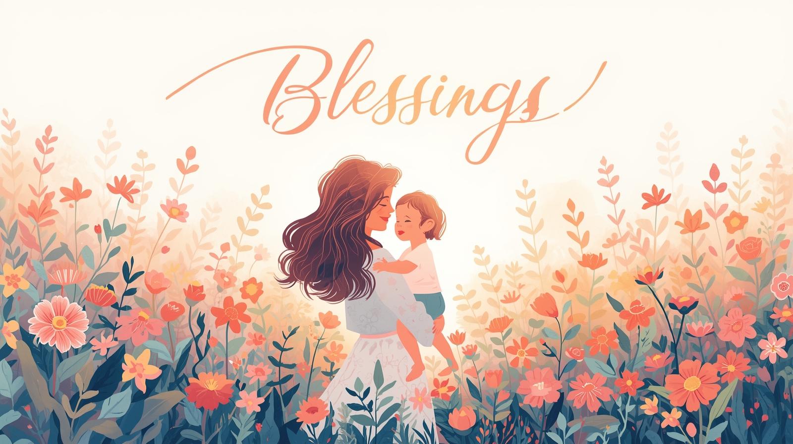 happy mothers day blessings