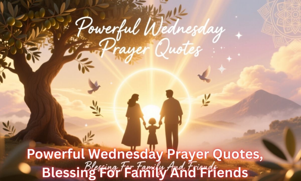 Powerful Wednesday Prayer Quotes, Blessing For Family And Friends