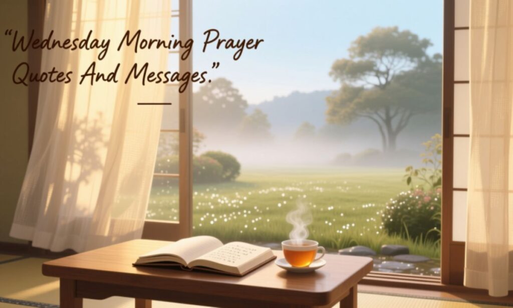Wednesday Morning Prayer Quotes And Messages