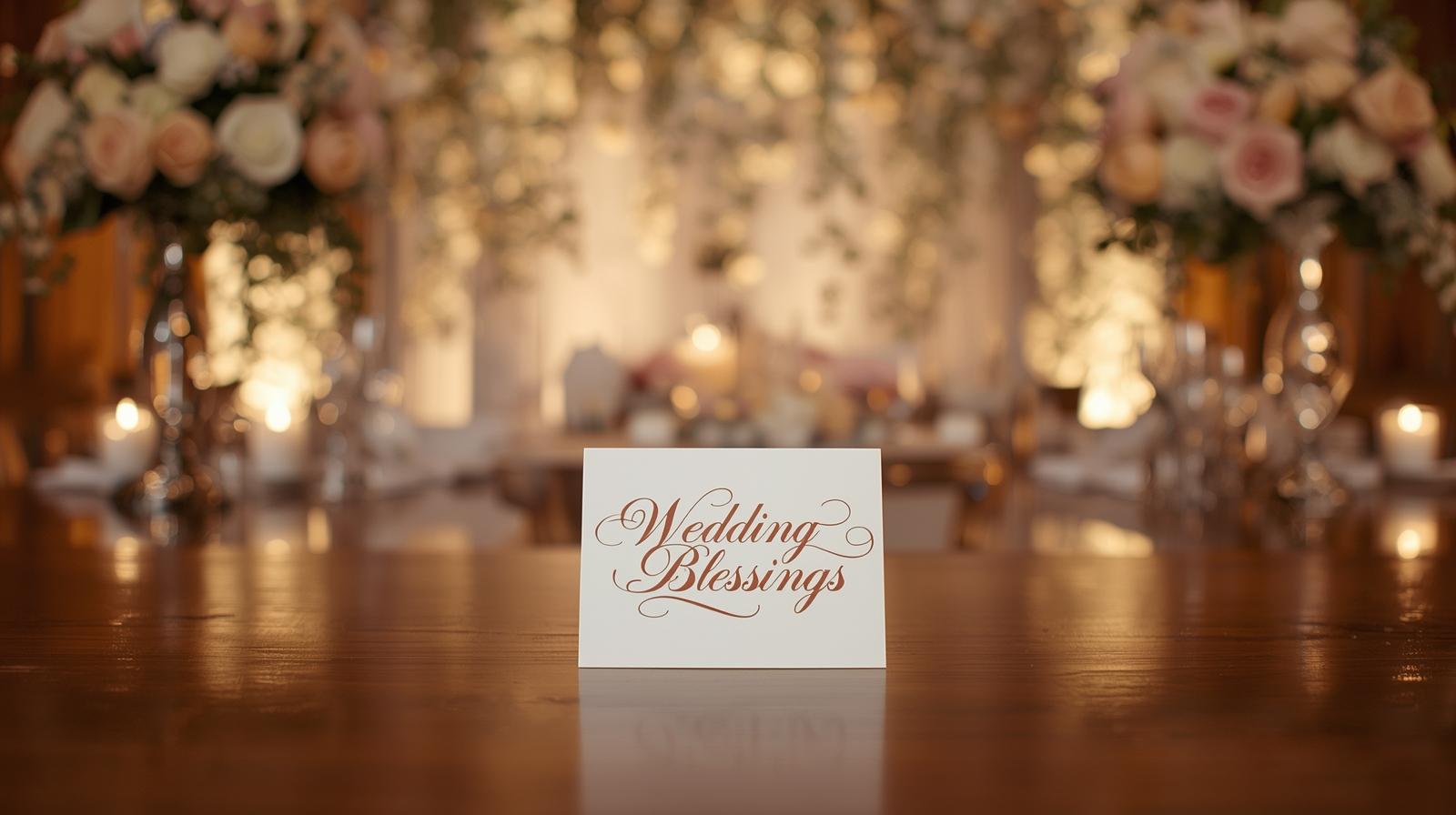 wedding blessings